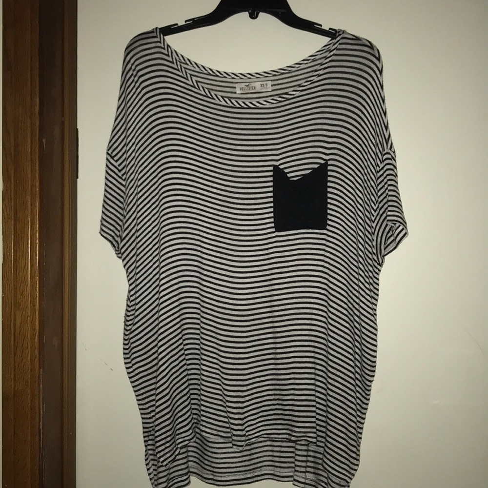 Striped HOLLISTER Comfy Long Tee